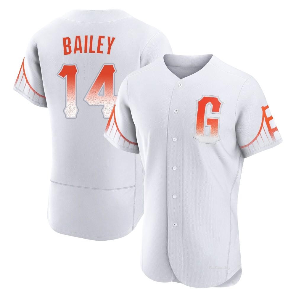 Men's Patrick Bailey San Francisco Giants Authentic White 2021 City Connect Jersey