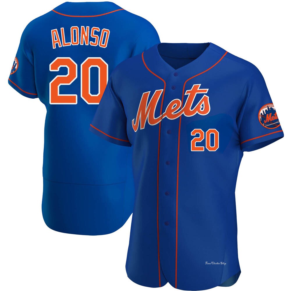 Men's Pete Alonso New York Mets Authentic Royal Alternate Jersey