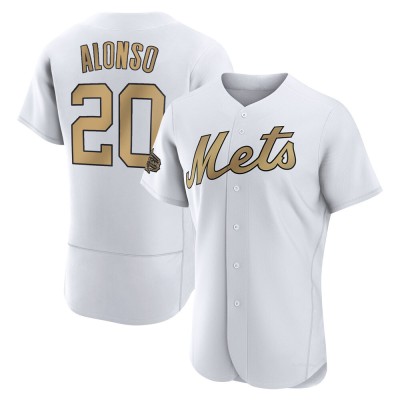 Men's Pete Alonso New York Mets Game White Authentic 2022 All-Star Jersey