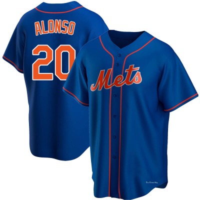 Men's Pete Alonso New York Mets Replica Royal Alternate Jersey
