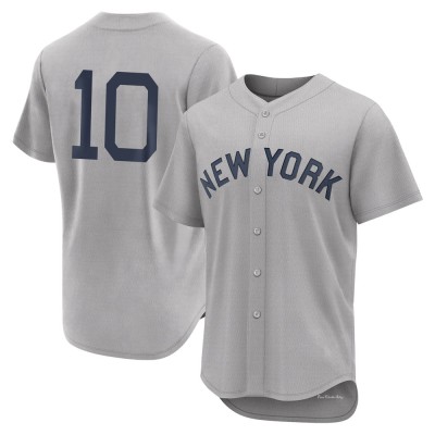 Men's Phil Rizzuto New York Yankees Authentic Gray 2021 Field of Dreams Jersey