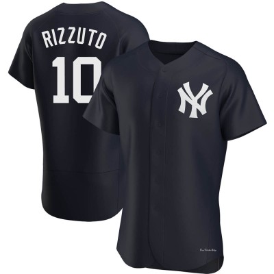 Men's Phil Rizzuto New York Yankees Authentic Navy Alternate Jersey
