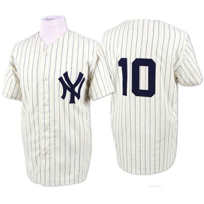 Men's Phil Rizzuto New York Yankees Authentic White Throwback Jersey