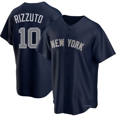 Men's Phil Rizzuto New York Yankees Replica Navy Alternate Jersey
