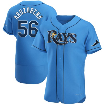 Men's Randy Arozarena Tampa Bay Rays Authentic Light Blue Alternate Jersey
