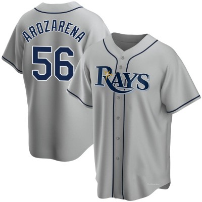 Men's Randy Arozarena Tampa Bay Rays Replica Gray Road Jersey