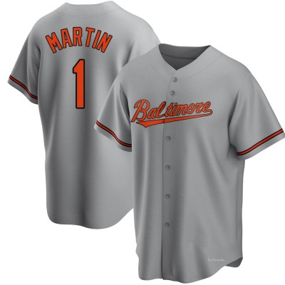 Men's Richie Martin Baltimore Orioles Replica Gray Road Jersey