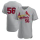 Men's Ryan Helsley St. Louis Cardinals Authentic Gray Road Jersey