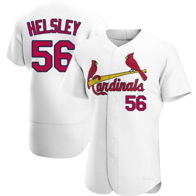Men's Ryan Helsley St. Louis Cardinals Authentic White Home Jersey