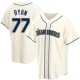 Men's Ryder Ryan Seattle Mariners Replica Cream Alternate Jersey
