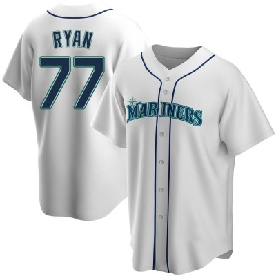 Men's Ryder Ryan Seattle Mariners Replica White Home Jersey