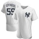 Men's Scott Effross New York Yankees Authentic White Home Jersey