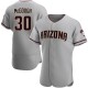 Men's Scott McGough Arizona Diamondbacks Authentic Gray Road Jersey