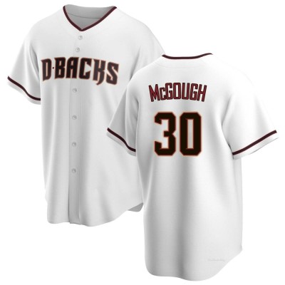 Men's Scott McGough Arizona Diamondbacks Replica White Home Jersey