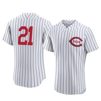 Men's Sean Casey Cincinnati Reds Authentic White 2022 Field Of Dreams Jersey