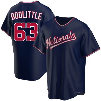 Men's Sean Doolittle Washington Nationals Replica Navy Alternate Jersey