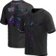 Men's Taj Bradley Tampa Bay Rays Replica Black Holographic Alternate Jersey