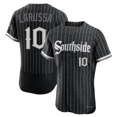 Men's Tony Larussa Chicago White Sox Authentic Black 2021 City Connect Jersey