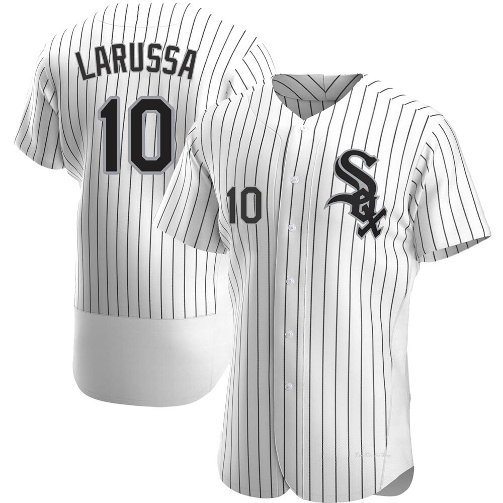 Men's Tony Larussa Chicago White Sox Authentic White Home Jersey