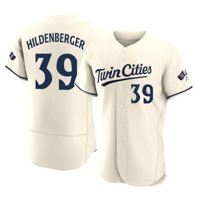 Men's Trevor Hildenberger Minnesota Twins Authentic Cream Alternate 2023 Jersey