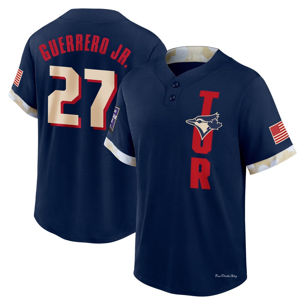 Maillot De Baseball Dédicacé Vladimir Guerrero Jr - Toronto Blue Jays - Avec Certificat D'authenticité JSA