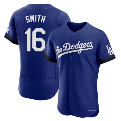 Men's Will Smith Los Angeles Dodgers Authentic Royal 2021 City Connect Jersey