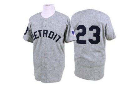 Men's Willie Horton Detroit Tigers Replica Grey 1969 Throwback Jersey
