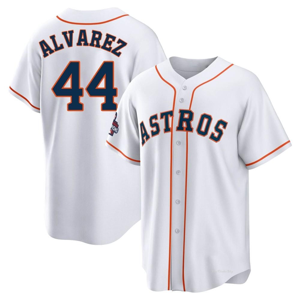 Men's Yordan Alvarez Houston Astros Replica White 2022 World Series