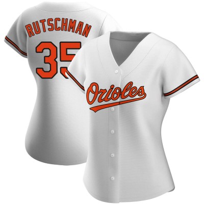 Women's Adley Rutschman Baltimore Orioles Replica White Home Jersey