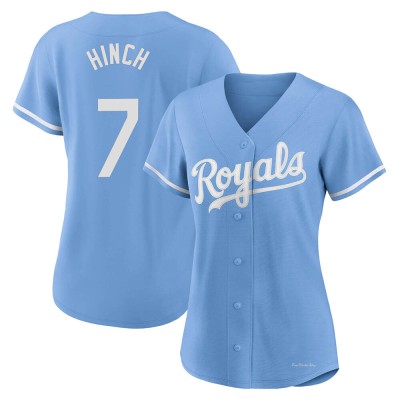 Women's A.j. Hinch Kansas City Royals Authentic Light Blue 2022 Alternate Jersey