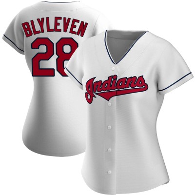 Women's Bert Blyleven Cleveland Guardians Authentic White Home Jersey
