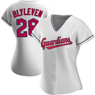 Women's Bert Blyleven Cleveland Guardians Authentic White Home Jersey