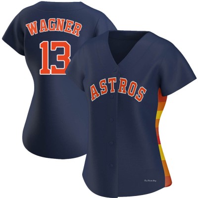 Women's Billy Wagner Houston Astros Authentic Navy Alternate Jersey
