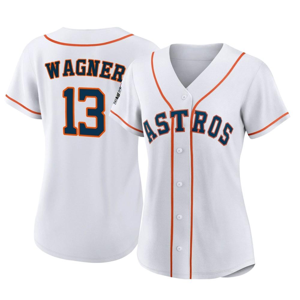 Women's Billy Wagner Houston Astros Authentic White 2022 World Series Home Jersey