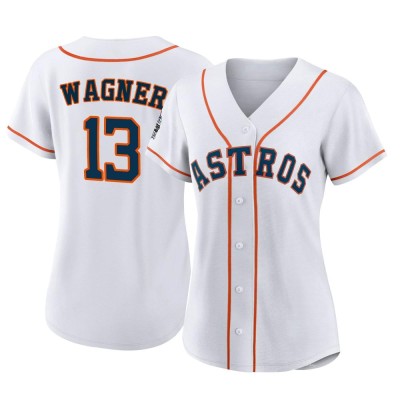 Women's Billy Wagner Houston Astros Replica White 2022 World Series Home Jersey
