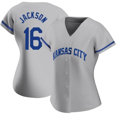 Women's Bo Jackson Kansas City Royals Authentic Gray 2022 Road Jersey