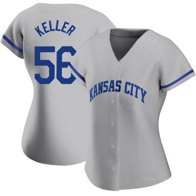 Women's Brad Keller Kansas City Royals Replica Gray 2022 Road Jersey