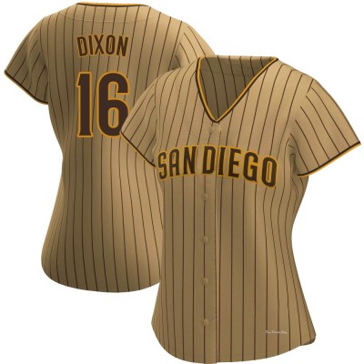 Women's Brandon Dixon San Diego Padres Replica Tan/Brown Alternate Jersey