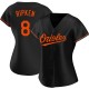 Women's Cal Ripken Baltimore Orioles Replica Black Alternate Jersey