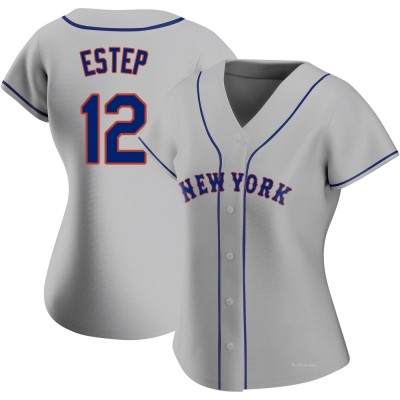 Women's Chase Estep New York Mets Authentic Gray Road Jersey