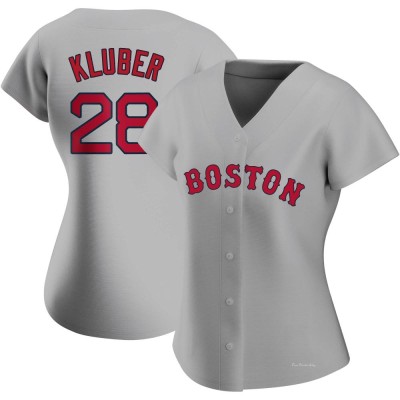 Women's Corey Kluber Boston Red Sox Replica Gray Road Jersey