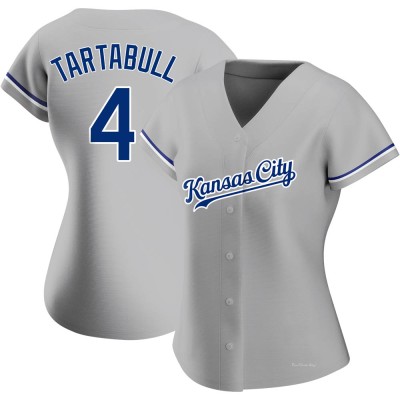 Women's Danny Tartabull Kansas City Royals Authentic Gray Road Jersey