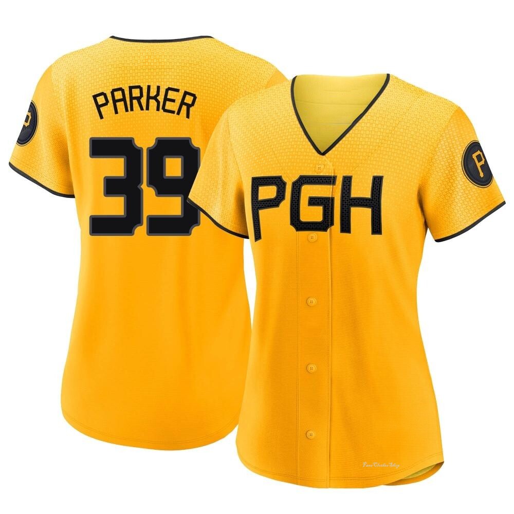 Women's Dave Parker Pittsburgh Pirates Replica Gold 2023 City Connect Jersey
