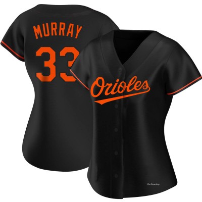 Women's Eddie Murray Baltimore Orioles Replica Black Alternate Jersey