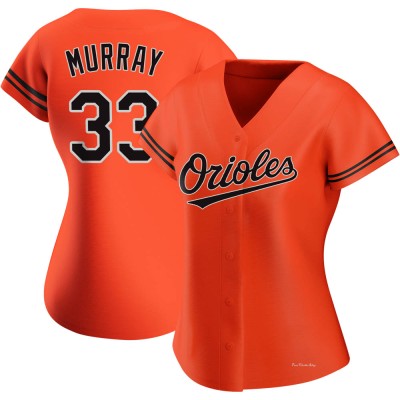 Women's Eddie Murray Baltimore Orioles Replica Orange Alternate Jersey