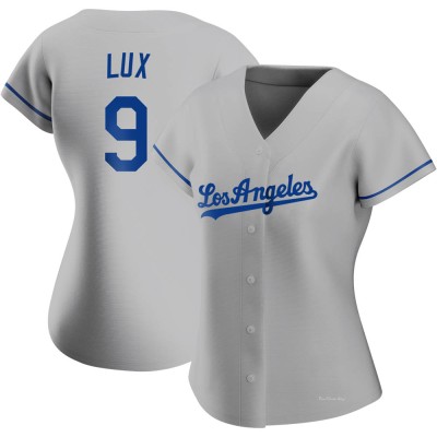 Women's Gavin Lux Los Angeles Dodgers Replica Gray Road Jersey