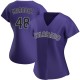 Women's German Marquez Colorado Rockies Authentic Purple Alternate Jersey