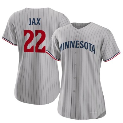 Women's Griffin Jax Minnesota Twins Authentic Gray Road Jersey
