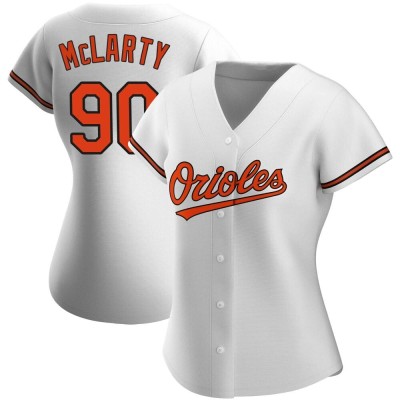 Women's Griffin McLarty Baltimore Orioles Replica White Home Jersey
