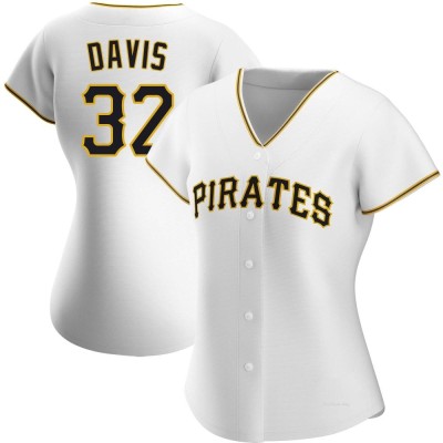 Women's Henry Davis Pittsburgh Pirates Authentic White Home Jersey